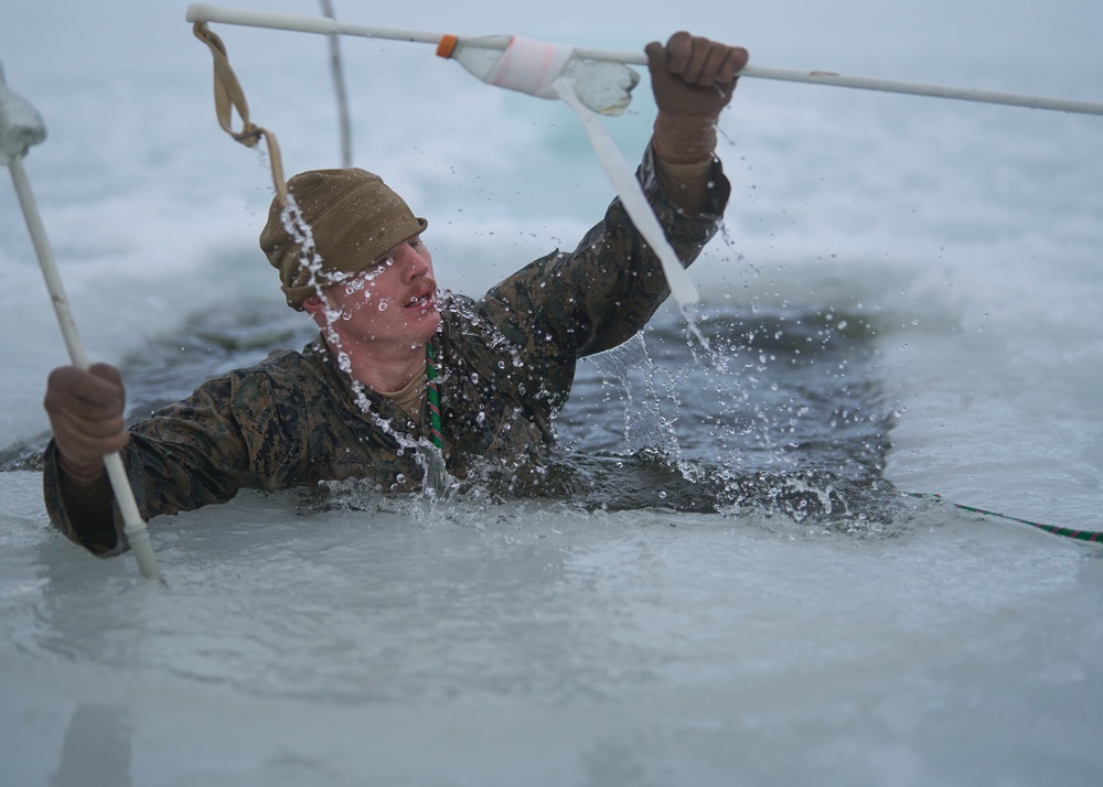 U.S. Marine Prepares for Arctic Warfare in NATO's Exercise Nordic Response 2024