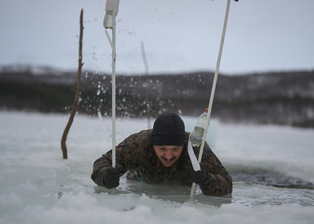 U.S. Marine Prepares for Arctic Warfare in NATO's Exercise Nordic Response 2024