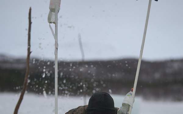 U.S. Marine Prepares for Arctic Warfare in NATO's Exercise Nordic Response 2024