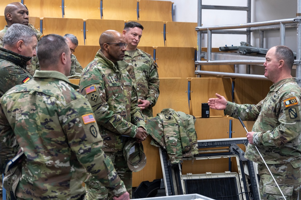 Gen. Brito Visits Grafenwoehr Training Area