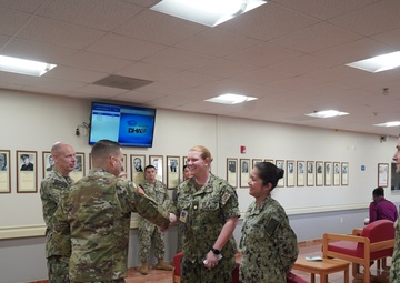 Defense Health Network Europe leader visit to Naval Hospital Rota Spain