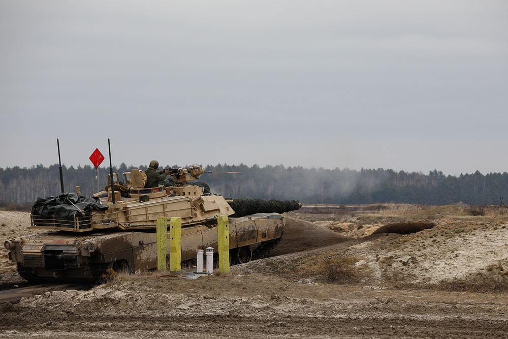 Polish and Conqueror Soldiers conduct Table VI qualification