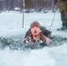 U.S. Marines and Sailors execute an ice-breaker drill before Exercise Nordic Response 24