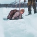 U.S. Marines and Sailors execute an ice-breaker drill before Exercise Nordic Response 24