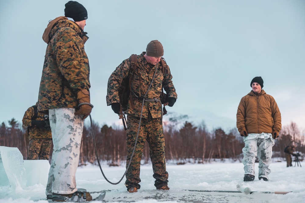 DVIDS - Images - U.S. Marines and Sailors execute an ice-breaker drill ...