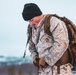 U.S. Marines and Sailors execute an ice-breaker drill before Exercise Nordic Response 24