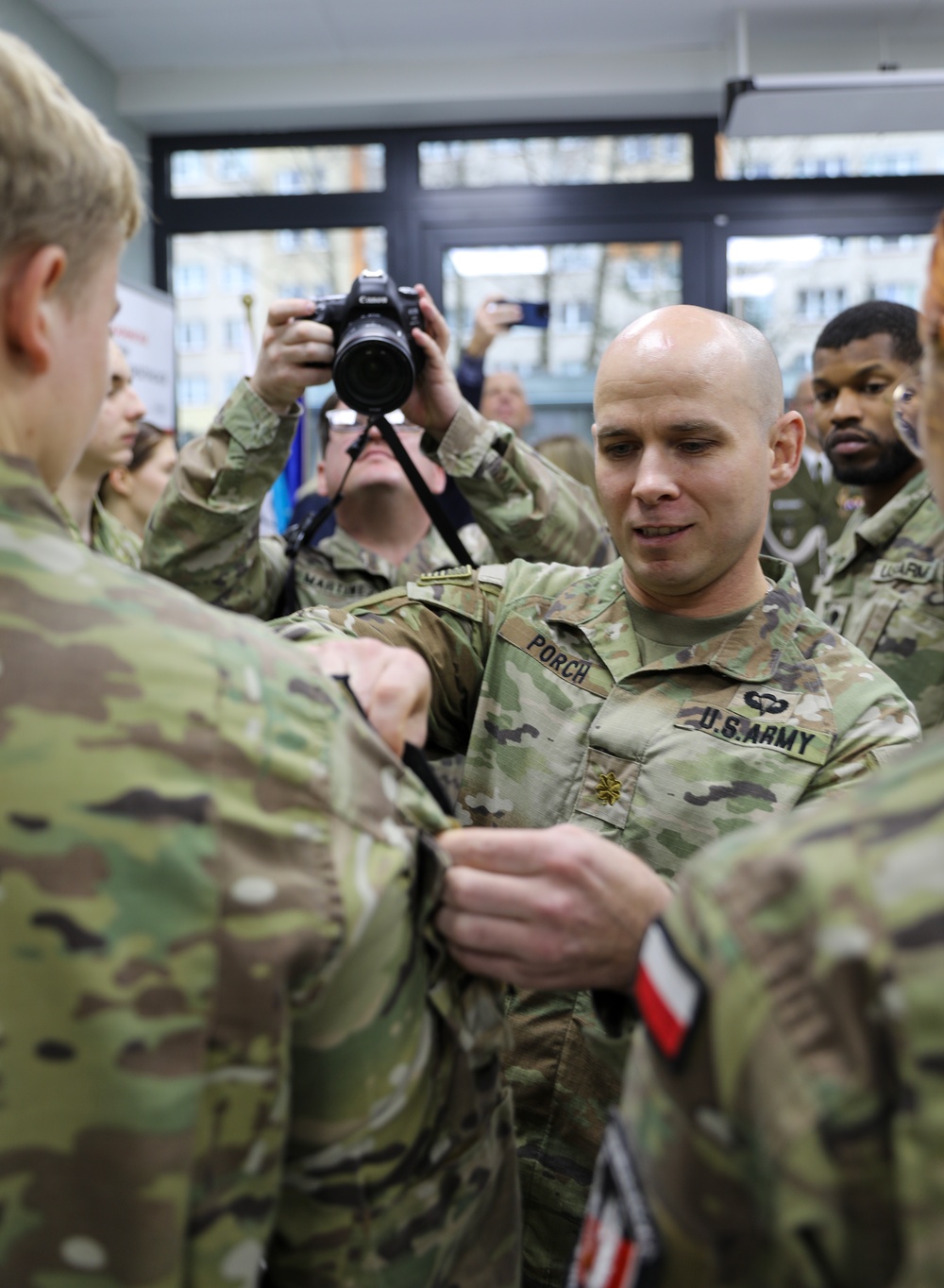 US Army bolsters Polish army cadet development in Torun