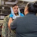 USS Ronald Reagan (CVN 76) conducts Chemical, Biological and Radiological mask and suit fitting