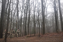 353d CACOM Leadership Joints 326th SDC for Ruck March