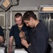 USS Ronald Reagan (CVN 76) Sailors renovate a bathroom