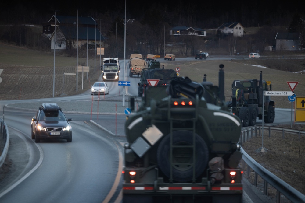 Marines Mobilizes for NATO Exercise Nordic Response 24