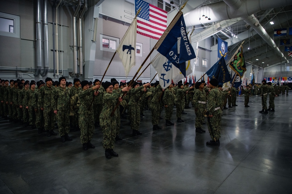Sponsored Division Trains At Recruit Training Command