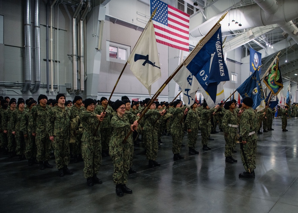 Sponsored Division Trains At Recruit Training Command