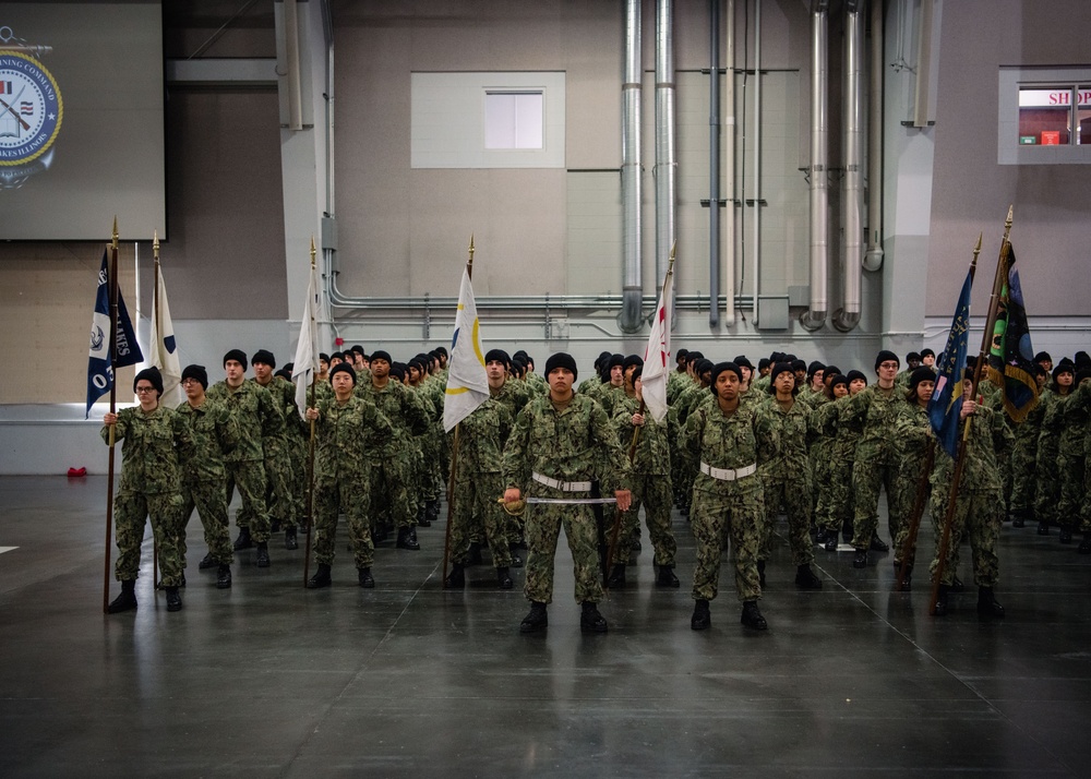 Sponsored Division Trains At Recruit Training Command