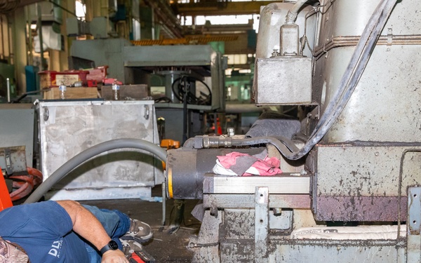 Removal of Excess Industrial Plant Equipment Improves Production at Norfolk Naval Shipyard