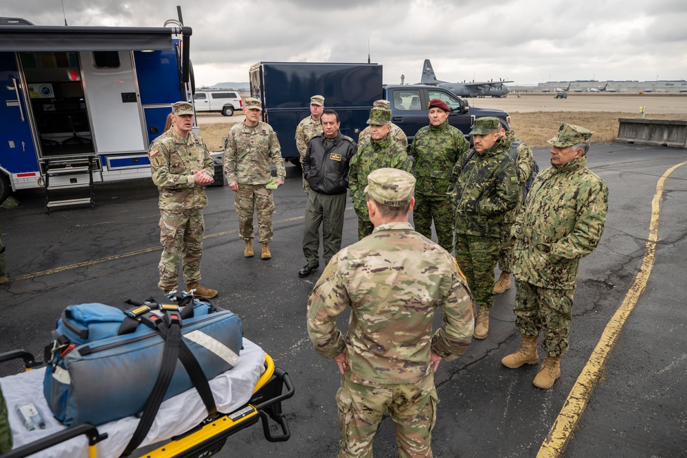 Ecuadorian military leaders visit Kentucky Air Guard Base
