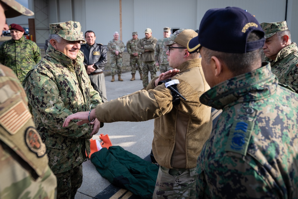 Ecuadorian military leaders visit Kentucky Air Guard Base