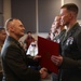 Marine Corps Band members pinned to Warrant Officer during ceremony