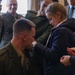 Marine Corps Band members pinned to Warrant Officer during ceremony