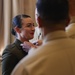 Marine Corps Band members pinned to Warrant Officer during ceremony