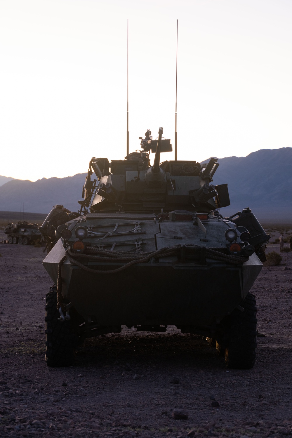 Marines with 3rd Light Armored Reconnaissance Battalion conduct a platoon attack while participating in SLTE 2-24