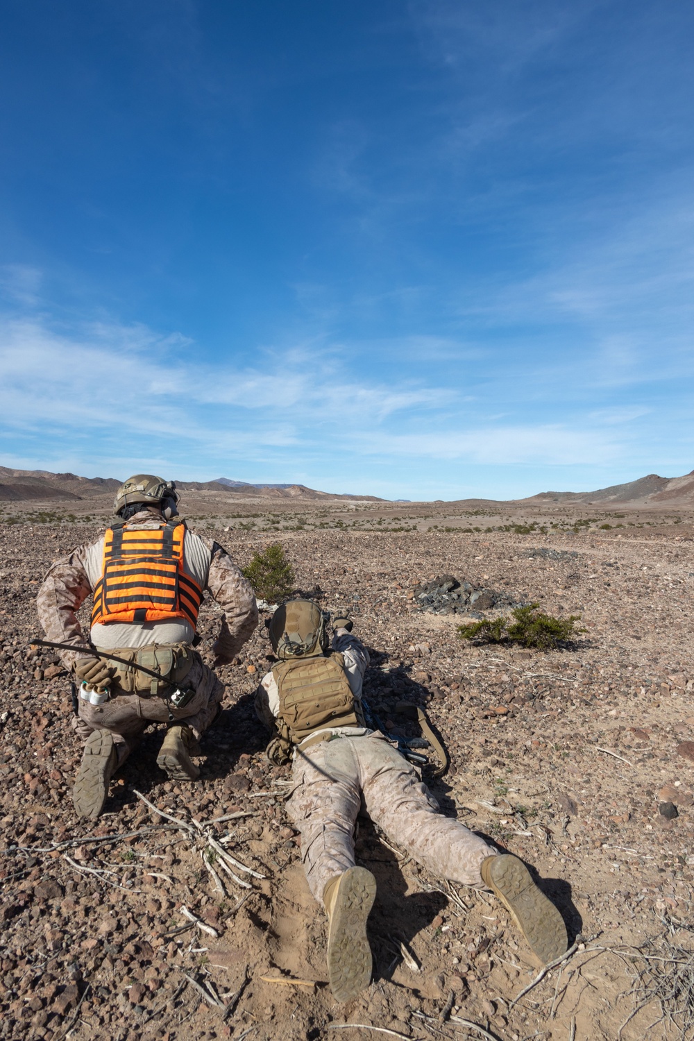 Marines with 3rd Light Armored Reconnaissance Battalion conduct a platoon attack while participating in SLTE 2-24