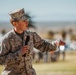 CLB 7 Sgt. Maj. James Foster is relieved by Sgt. Maj. Michael Allen during a relief and appointment ceremony