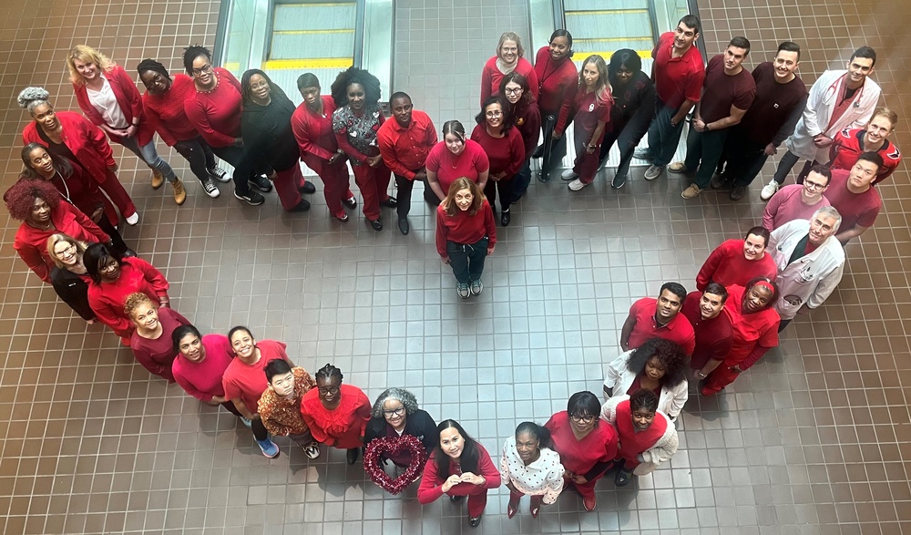 Walter Reed Cardiology Service observes Wear Red Day, American Heart Month