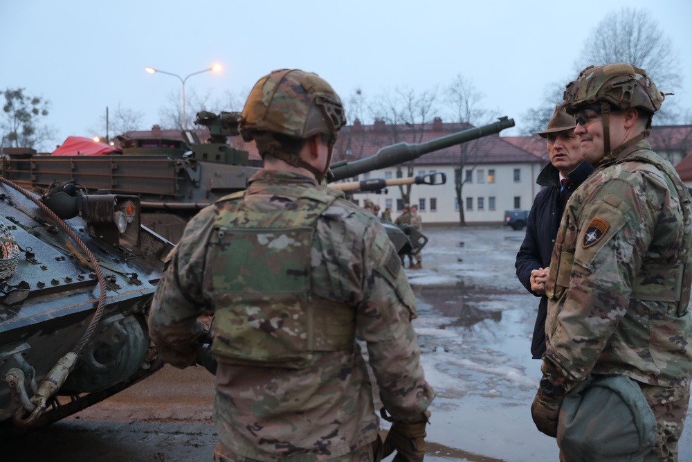 British Parliament member visits NATO Forward Operating Site