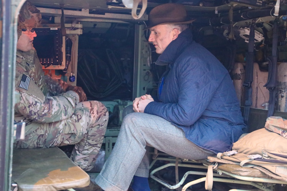 British Parliament member visits NATO Forward Operating Site