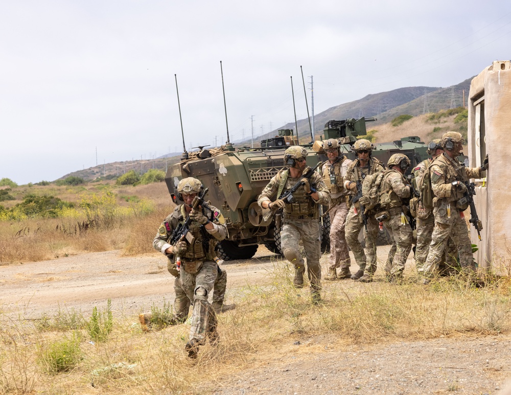 Why walk when you can ride: Mechanized Raid Course