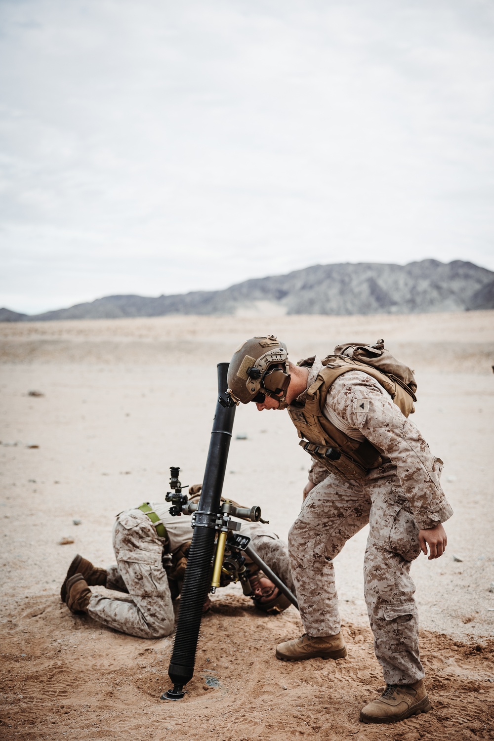 DVIDS - Images - 2/4 Marines and 3rd LAR conduct a Mortar range during ...