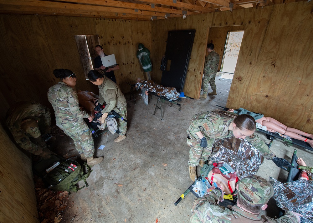 316th Medical Group takes off with new live-flight Tactical Combat Casualty Care training