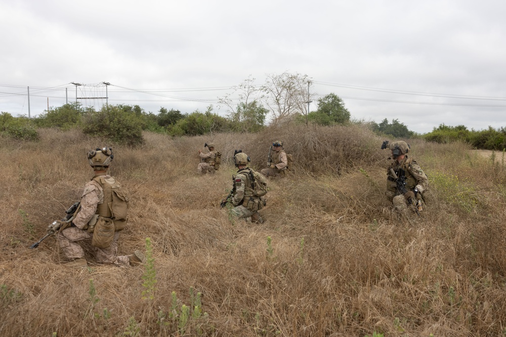 Why walk when you can ride: Mechanized Raid Course