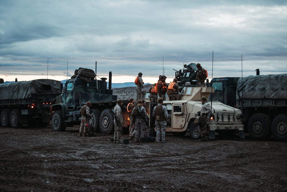 Units from across 1st Marine Division conduct tactical combat casualty care on simulated casualties during SLTE 2-25