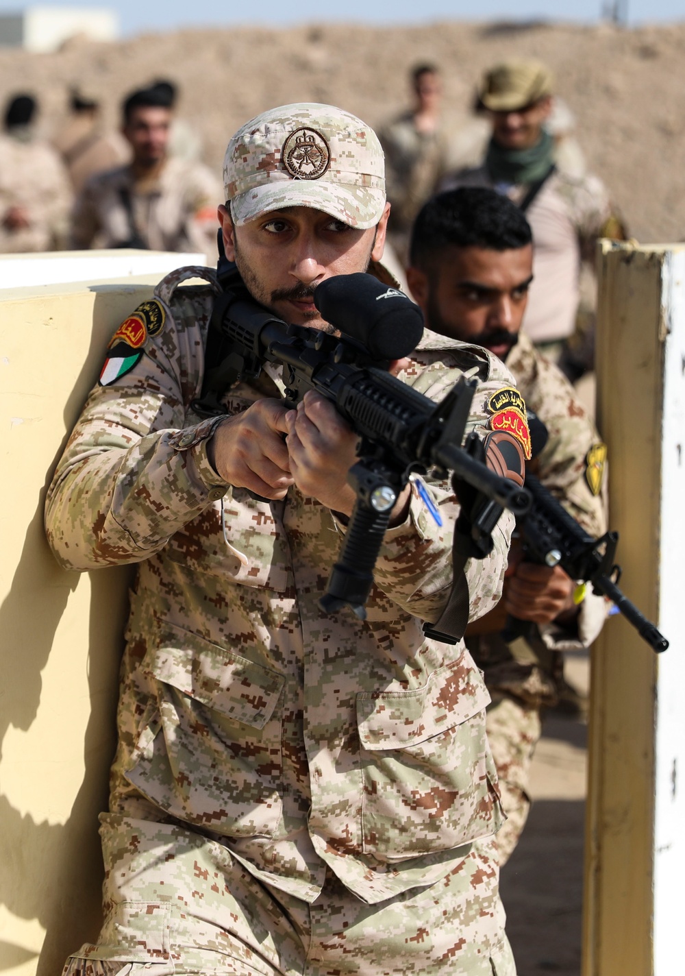 FASTCENT Conducts Urban Terrain Training with Kuwaiti Soldiers during Eager Defender 24