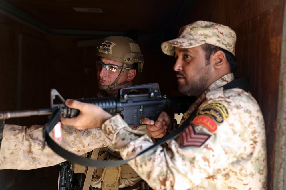 FASTCENT Conducts Urban Terrain Training with Kuwaiti Soldiers during Eager Defender 24