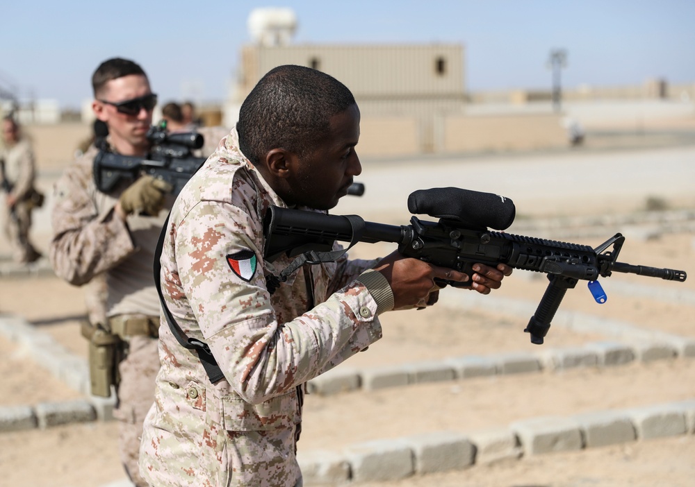 FASTCENT Conducts Urban Terrain Training with Kuwaiti Soldiers during Eager Defender 24