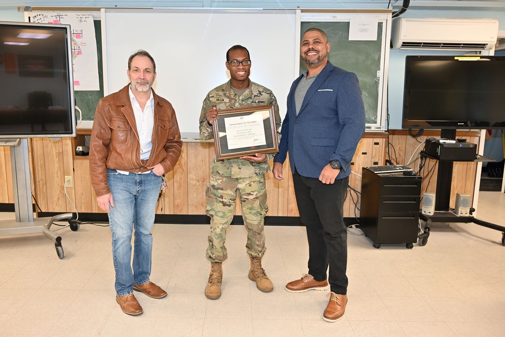 Joint Base McGuire-Dix-Lakehurst CBRN Defense Course Graduation. February 1st, 2024