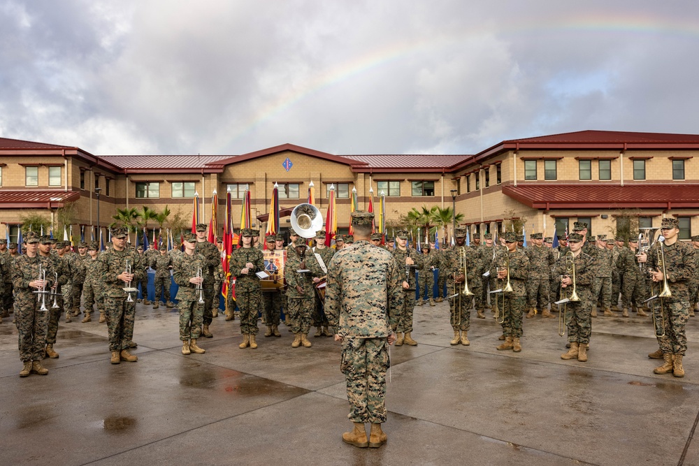 1st MARDIV holds colors rededication ceremony