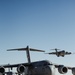 Marines with 3rd LAR load tactical vehicles onto Air Force C-17 Globemaster III cargo aircraft