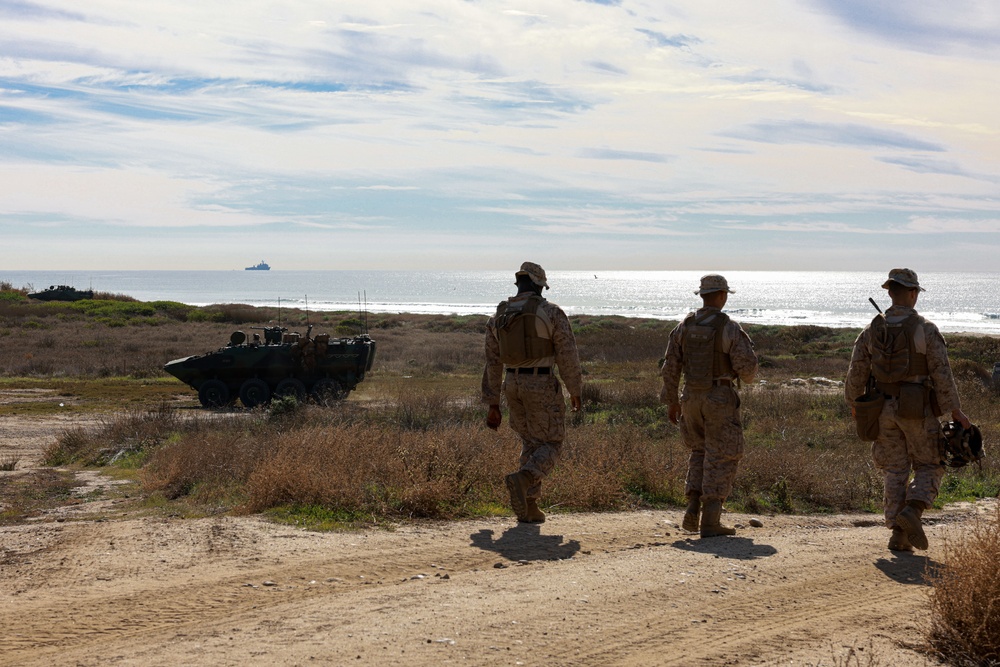 ACVs Conduct Ship-to-shore Movement during Integrated Training
