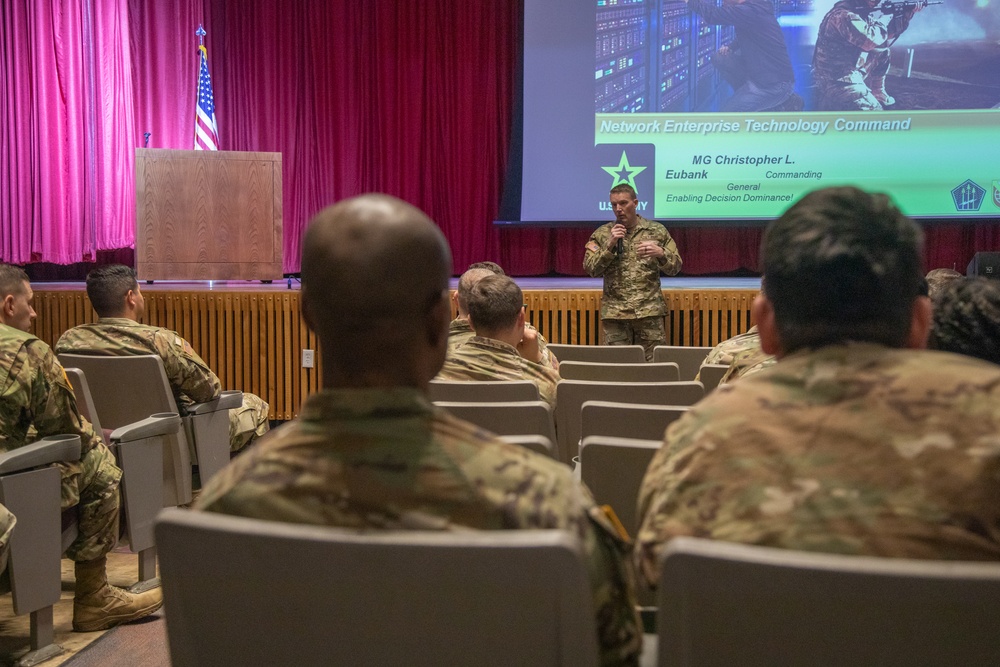 NETCOM Commander Briefs 4ID G6