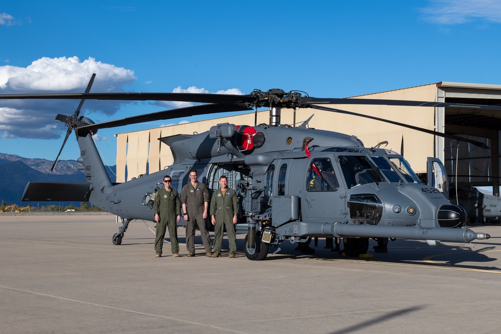 Wing receives first new HH-60W Jolly Green II helicopter