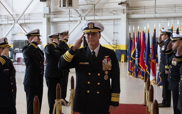 SCW-1 Holds Change of Command Ceremony