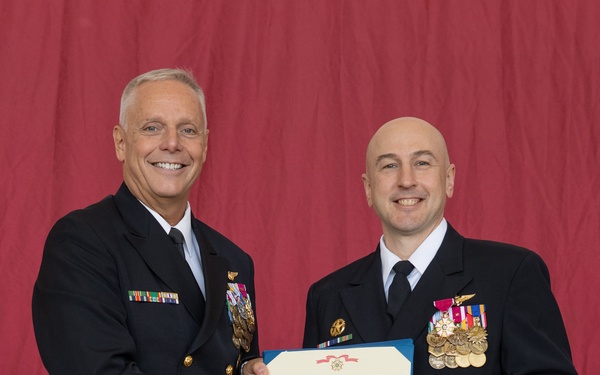 SCW-1 Holds Change of Command Ceremony