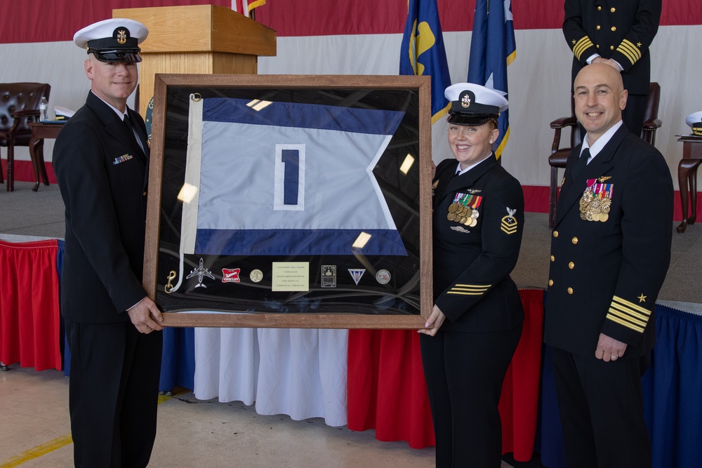 SCW-1 Holds Change of Command Ceremony