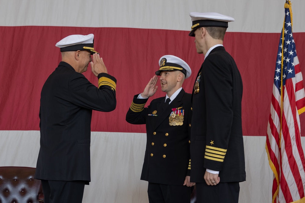 SCW-1 Holds Change of Command Ceremony