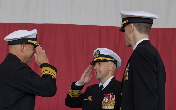 SCW-1 Holds Change of Command Ceremony