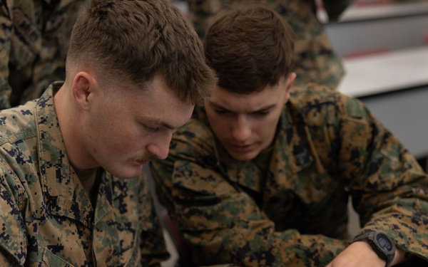 U.S. Marines conduct sUAS, mortars integration training